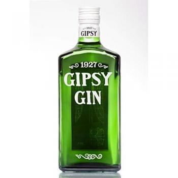 Gipsy Gin 1927 - Ginebra Artesanal, 39º, Botella de 700 ml, limpia en nariz, aromática, tintes cítricos y sutil en enebro