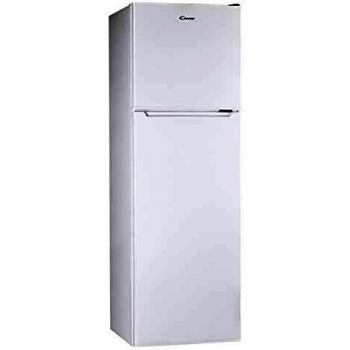 Candy CMDN 5172WN, Frigorífico Dos Puertas, 55CM, 255L, Total No Frost, Sistema Multiflow, Cajón Verdulero, Control Interno, LED, Puertas Reversibles, Altura Ajustable, Ruedas, 41DB, Clase F, Blanco