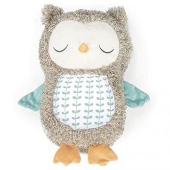 Peluche Musical Bluetooth Nally el Búho con Sonidos Relajantes y Temporizador - Ingenuity Snuggle Sounds™