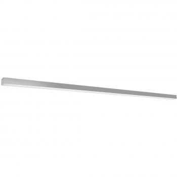 Lámpara de techo semi empotrada LED integrada Sollux Pinne gris claro 200cm