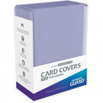 Fundas Ultimate Guard Card Covers Toploaders 35 pt Transparente (Pack de 25)
