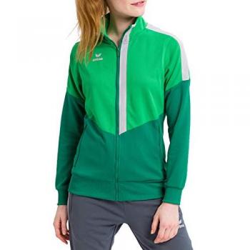 Erima Worker Squad Women's Jacket Fern Green / Emerald / Silver Grey