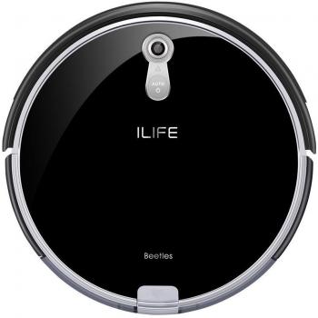 ILIFE A8 Robot aspirador con cámara de navegación inteligente, asistencia por i-Voice, horario semanal de limpieza, robot de limpieza de pisos