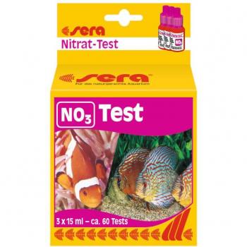 Sera NO3 Test Kit - Nitrato para Acuarios Dulce y Salada
