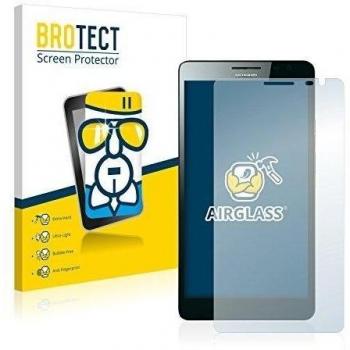 BROTECT Protector Pantalla Cristal Híbrido Compatible con Huawei Ascend Mate MT1-U06 Protector Vidrio - [Dureza 9H, Anti-arañazos]