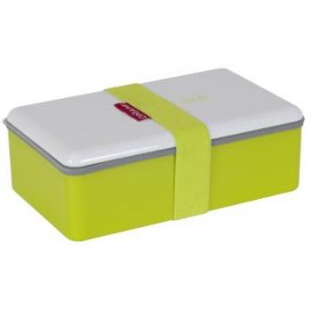 Contenedor lunch box rectangular de 1.1 litros color verde