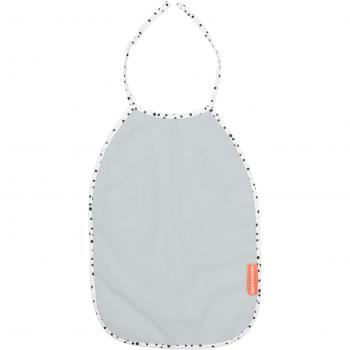 Done By Deer Tiny Bib - Babero, diseño happy dots, color blue