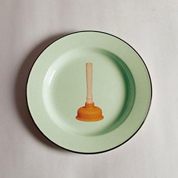 SELETTI Cuenco de Metal esmaltado de la colección «Toiletpaper» diámetro 26cm. Desatascador