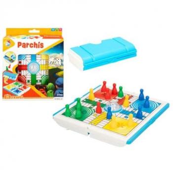 Juego de Parchís Plegable Pequeño CB Games 18x3,5x21cm Color Baby