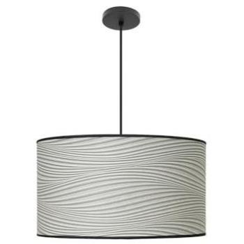 Colgante de Moda 50cm Negro y Gris con Difusor E27