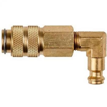 Adaptador en ángulo de 90° para medidor de presión de aceite KS Tools 150.1922
