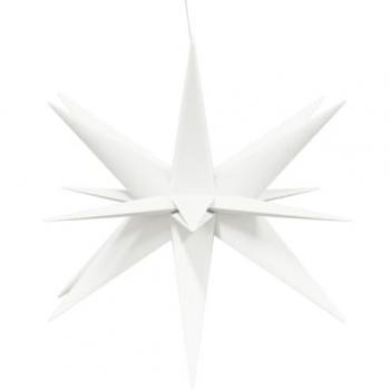 Lámparas de Navidad LED Plegables 3 Unidades Blanco 100 cm