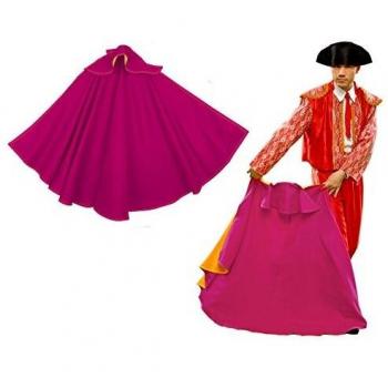 Capote de Torero Adulto Rosa en Tamaño 180x110 cm