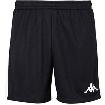 Kappa Calusa Pantalones Baloncesto, Mujer, Negro, XL