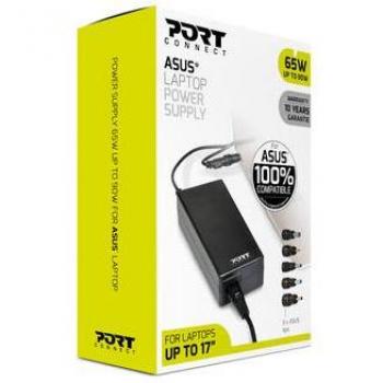 Adaptador de corriente 65W para Notebook ASUS - Compatible con EU, Negro