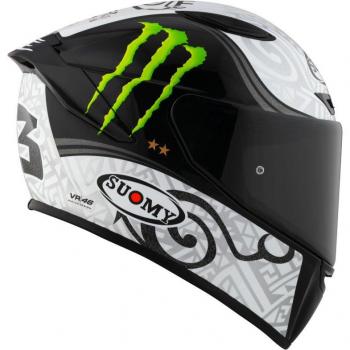 Casco Integral Suomy Track-1 Replica Pecco Bagnaia Invierno Monster