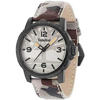 Timberland Mens Analogue Quartz Watch with Leather Strap 4895148686355