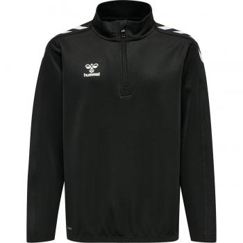 Hummel hmlCORE XK Poly Half Zip Sweatshirt Black for Children 8 Years Unisex