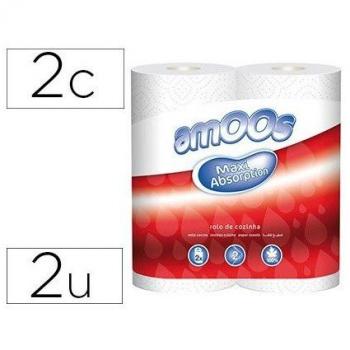 Amoos Rollos Cocina de 2 Capas - Paquete de 2 x 0 gr - Total: 0 gr
