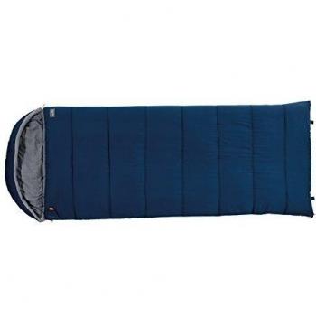 Easy Camp Deckenschlafsack Asteroid - Saco de Dormir Rectangular para Acampada, Color Azul, Talla 48.5