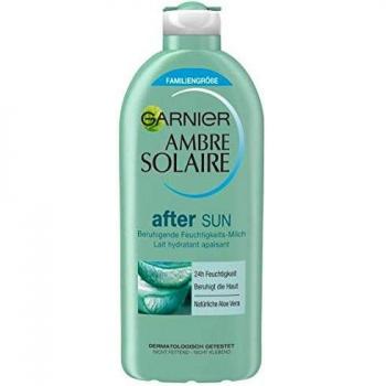 Leche Hidratante Calmante After Sun Garnier Ambre Solaire, 400 ml