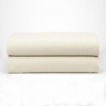 Colcha multiusos sofá y cama, manta foulard plaid con flecos, cubrecama y cubresofá algodón-poliéster, tacto super suave