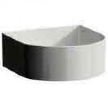 Lavabo Laufen Sonar 34x34 cm sin agujero para grifo, sin rebosadero, con tapa de cerámica, color blanco con LCC