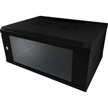Armario Rack de Pared 9U SMC Negro, 1 Parte, Dimensiones T450mm