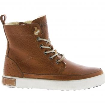 Zapatos Blackstone CK01 de cuero negro con diseño moderno