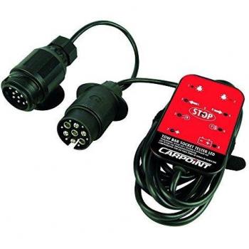 Probador de Toma de Remolque LED 12V 13/7P - Compatible con Canbus