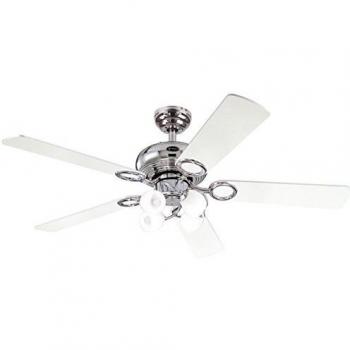 Westinghouse Helix Fusion Ventilador de Techo, G9, 33 W, Cromo