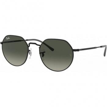 Ray-Ban RB3565 Jack Geometric Sunglasses in Black (002/71) for Unisex