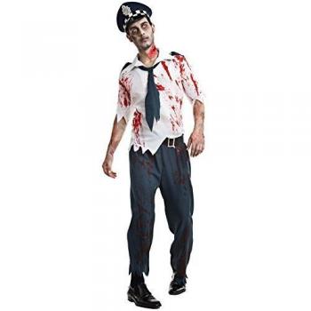 DISFRAZ POLICIA ZOMBI TALLA S