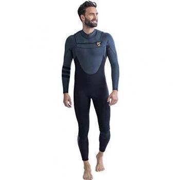 Traje de Neopreno Jobe Perth 3/2mm con Cremallera Pectoral para Hombre en Gris