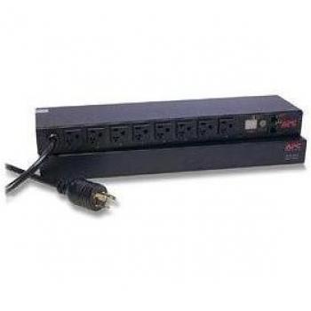 Switched 8-Outlet Rack Power Distribution Unit (PDU) - 120V AC, NEMA Input, Ethernet Management