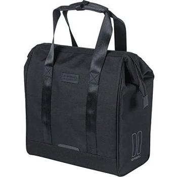 Basil Grand Bicycle Shopper, Unisex Adulto, Nero, 23 litri