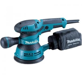 Makita BO5041 Lijadora Rotorbital 125mm 300W Velocidad Variable 4.000-24.000 RPM