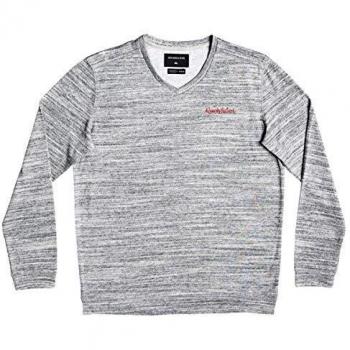 Quiksilver Hall Aflame V-Neck - Jersey gris M