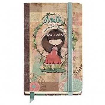 Anekke cuaderno liso (9x14 cm) nature.