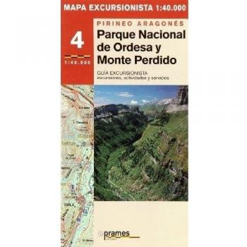 Mapa Excursionista Parque Nacional De Ordesa Y Monte Perdido - Fernando Lampre