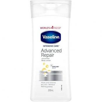 Loción Corporal Vaseline Cuidados Intensivos Reparación Avanzada 200 ml Sin Fragancia