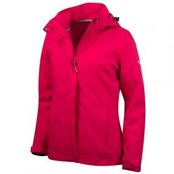 Westfjord Ladies Chaqueta de Lluvia Impermeable Hornstrandir, Color Rosa Americano Talla XL