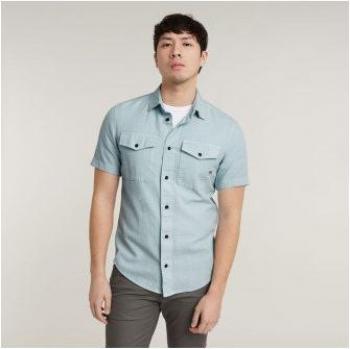 Camisa Marine Slim azul G-Star Raw de corte ajustado para hombre