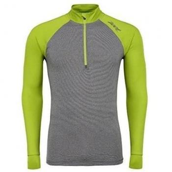 Zoot camiseta para hombre de manga larga Ocean side{1} /{2} Zip Verde Spring Green Talla:medium