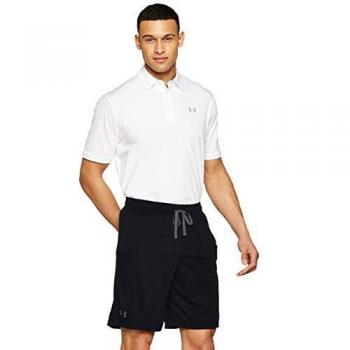 Under Armour Tech Mesh Shorts - Black/White - Male - Size: M