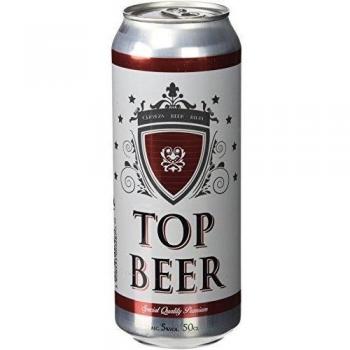 Cerveza top beer lata 50cl 5º