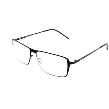 Italia Independent I-I MOD 5211 I-THIN METAL 009.000 Men's Eyeglasses Black Size 54 - Blue Light Block Available