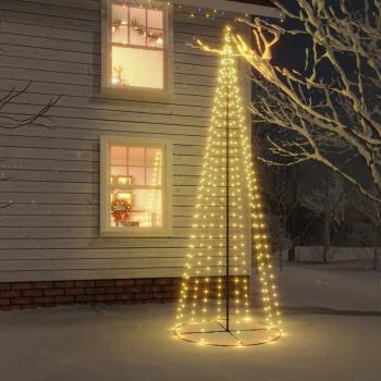 10ft LED Christmas Cone Tree - Warm White