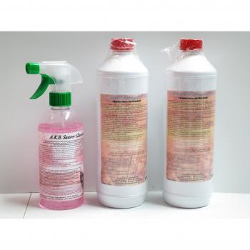 3 Fases sanitaria Razón limpiador vollkonz entrat Fuerza Gel, 0845 