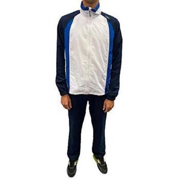 CMP 3C88877T - Chándal de microfibra para hombre blanco/azul 48